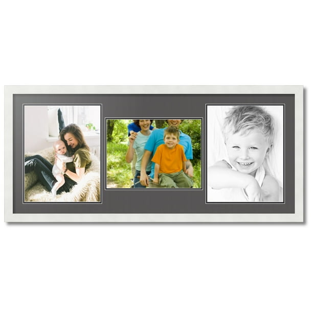 ArtToFrames Collage Photo Frame Double Mat with 2-10x13 Openings and Satin Black Frame ArtToFrames Collage Photo Frame Double Mat with 2-10x13 Openings and Satin Black Frame